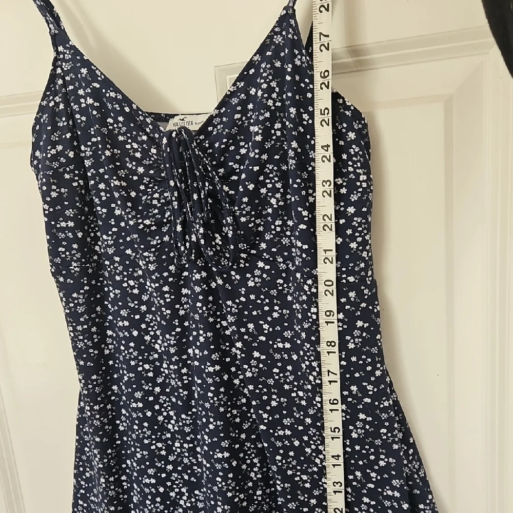 Hollister Dark Blue Floral Dress - Picture 3 of 4